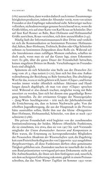 Image of the Page - 825 - in Arthur Schnitzler & Hermann Bahr - Briefwechsel, Aufzeichnungen, Dokumente 1891–1931
