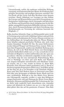 Image of the Page - 831 - in Arthur Schnitzler & Hermann Bahr - Briefwechsel, Aufzeichnungen, Dokumente 1891–1931