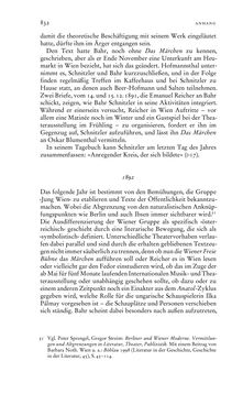 Bild der Seite - 832 - in Arthur Schnitzler & Hermann Bahr - Briefwechsel, Aufzeichnungen, Dokumente 1891–1931