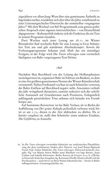 Bild der Seite - 842 - in Arthur Schnitzler & Hermann Bahr - Briefwechsel, Aufzeichnungen, Dokumente 1891–1931