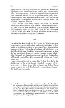 Image of the Page - 842 - in Arthur Schnitzler & Hermann Bahr - Briefwechsel, Aufzeichnungen, Dokumente 1891–1931