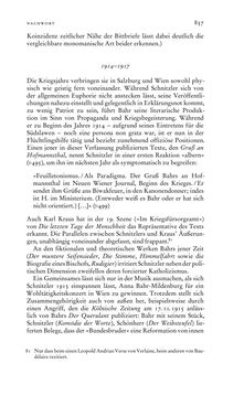 Image of the Page - 857 - in Arthur Schnitzler & Hermann Bahr - Briefwechsel, Aufzeichnungen, Dokumente 1891–1931
