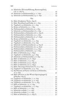 Bild der Seite - 868 - in Arthur Schnitzler & Hermann Bahr - Briefwechsel, Aufzeichnungen, Dokumente 1891–1931