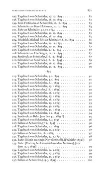 Bild der Seite - 871 - in Arthur Schnitzler & Hermann Bahr - Briefwechsel, Aufzeichnungen, Dokumente 1891–1931