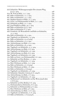 Image of the Page - 883 - in Arthur Schnitzler & Hermann Bahr - Briefwechsel, Aufzeichnungen, Dokumente 1891–1931