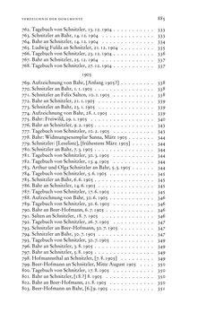 Image of the Page - 885 - in Arthur Schnitzler & Hermann Bahr - Briefwechsel, Aufzeichnungen, Dokumente 1891–1931