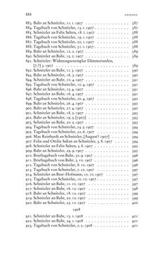 Bild der Seite - 888 - in Arthur Schnitzler & Hermann Bahr - Briefwechsel, Aufzeichnungen, Dokumente 1891–1931