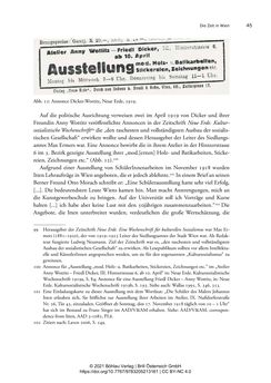 Bild der Seite - 45 - in Bauhaus in Wien? - Möbeldesign, Innenraumgestaltung und Architektur der Wiener Ateliergemeinschaft von Friedl Dicker und Franz Singer