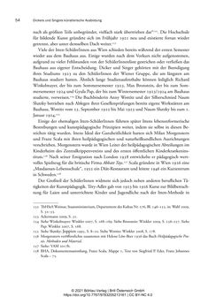 Image of the Page - 54 - in Bauhaus in Wien? - Möbeldesign, Innenraumgestaltung und Architektur der Wiener Ateliergemeinschaft von Friedl Dicker und Franz Singer
