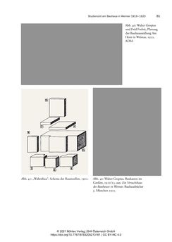 Bild der Seite - 81 - in Bauhaus in Wien? - Möbeldesign, Innenraumgestaltung und Architektur der Wiener Ateliergemeinschaft von Friedl Dicker und Franz Singer