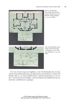 Bild der Seite - 85 - in Bauhaus in Wien? - Möbeldesign, Innenraumgestaltung und Architektur der Wiener Ateliergemeinschaft von Friedl Dicker und Franz Singer