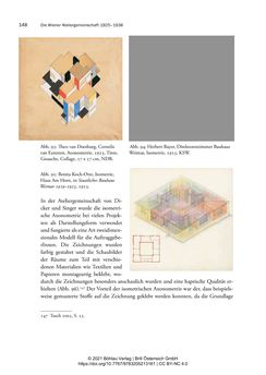 Bild der Seite - 148 - in Bauhaus in Wien? - Möbeldesign, Innenraumgestaltung und Architektur der Wiener Ateliergemeinschaft von Friedl Dicker und Franz Singer