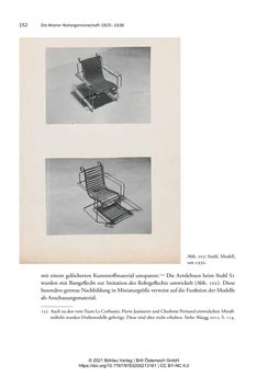Bild der Seite - 152 - in Bauhaus in Wien? - Möbeldesign, Innenraumgestaltung und Architektur der Wiener Ateliergemeinschaft von Friedl Dicker und Franz Singer