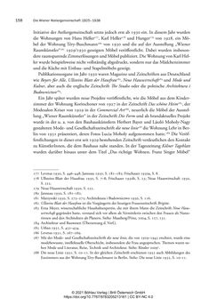 Bild der Seite - 158 - in Bauhaus in Wien? - Möbeldesign, Innenraumgestaltung und Architektur der Wiener Ateliergemeinschaft von Friedl Dicker und Franz Singer