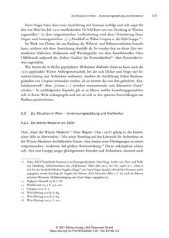 Image of the Page - 175 - in Bauhaus in Wien? - Möbeldesign, Innenraumgestaltung und Architektur der Wiener Ateliergemeinschaft von Friedl Dicker und Franz Singer