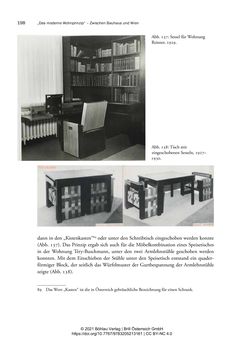 Bild der Seite - 198 - in Bauhaus in Wien? - Möbeldesign, Innenraumgestaltung und Architektur der Wiener Ateliergemeinschaft von Friedl Dicker und Franz Singer