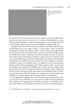 Bild der Seite - 201 - in Bauhaus in Wien? - Möbeldesign, Innenraumgestaltung und Architektur der Wiener Ateliergemeinschaft von Friedl Dicker und Franz Singer