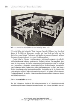 Bild der Seite - 202 - in Bauhaus in Wien? - Möbeldesign, Innenraumgestaltung und Architektur der Wiener Ateliergemeinschaft von Friedl Dicker und Franz Singer