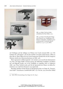 Bild der Seite - 204 - in Bauhaus in Wien? - Möbeldesign, Innenraumgestaltung und Architektur der Wiener Ateliergemeinschaft von Friedl Dicker und Franz Singer