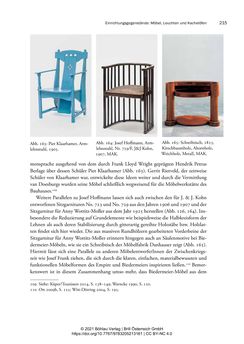 Bild der Seite - 215 - in Bauhaus in Wien? - Möbeldesign, Innenraumgestaltung und Architektur der Wiener Ateliergemeinschaft von Friedl Dicker und Franz Singer