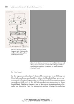 Image of the Page - 222 - in Bauhaus in Wien? - Möbeldesign, Innenraumgestaltung und Architektur der Wiener Ateliergemeinschaft von Friedl Dicker und Franz Singer