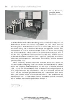 Bild der Seite - 224 - in Bauhaus in Wien? - Möbeldesign, Innenraumgestaltung und Architektur der Wiener Ateliergemeinschaft von Friedl Dicker und Franz Singer