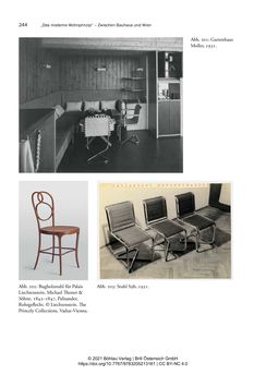 Bild der Seite - 244 - in Bauhaus in Wien? - Möbeldesign, Innenraumgestaltung und Architektur der Wiener Ateliergemeinschaft von Friedl Dicker und Franz Singer