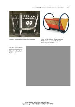 Image of the Page - 267 - in Bauhaus in Wien? - Möbeldesign, Innenraumgestaltung und Architektur der Wiener Ateliergemeinschaft von Friedl Dicker und Franz Singer
