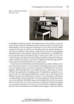 Bild der Seite - 271 - in Bauhaus in Wien? - Möbeldesign, Innenraumgestaltung und Architektur der Wiener Ateliergemeinschaft von Friedl Dicker und Franz Singer