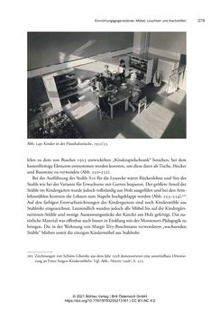 Bild der Seite - 279 - in Bauhaus in Wien? - Möbeldesign, Innenraumgestaltung und Architektur der Wiener Ateliergemeinschaft von Friedl Dicker und Franz Singer