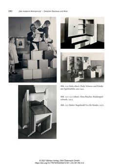 Image of the Page - 280 - in Bauhaus in Wien? - Möbeldesign, Innenraumgestaltung und Architektur der Wiener Ateliergemeinschaft von Friedl Dicker und Franz Singer