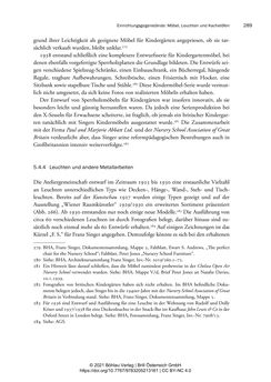 Image of the Page - 289 - in Bauhaus in Wien? - Möbeldesign, Innenraumgestaltung und Architektur der Wiener Ateliergemeinschaft von Friedl Dicker und Franz Singer