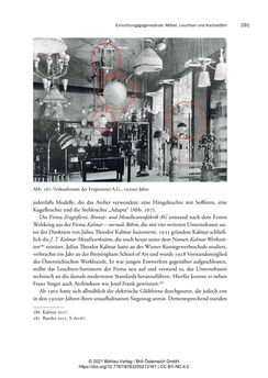 Image of the Page - 291 - in Bauhaus in Wien? - Möbeldesign, Innenraumgestaltung und Architektur der Wiener Ateliergemeinschaft von Friedl Dicker und Franz Singer