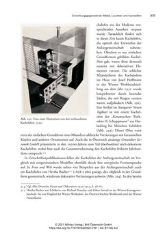 Bild der Seite - 305 - in Bauhaus in Wien? - Möbeldesign, Innenraumgestaltung und Architektur der Wiener Ateliergemeinschaft von Friedl Dicker und Franz Singer