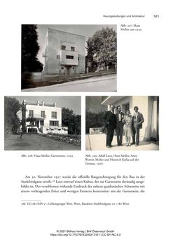Bild der Seite - 321 - in Bauhaus in Wien? - Möbeldesign, Innenraumgestaltung und Architektur der Wiener Ateliergemeinschaft von Friedl Dicker und Franz Singer