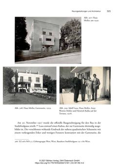 Image of the Page - 321 - in Bauhaus in Wien? - Möbeldesign, Innenraumgestaltung und Architektur der Wiener Ateliergemeinschaft von Friedl Dicker und Franz Singer