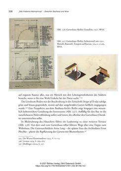 Bild der Seite - 338 - in Bauhaus in Wien? - Möbeldesign, Innenraumgestaltung und Architektur der Wiener Ateliergemeinschaft von Friedl Dicker und Franz Singer