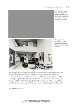 Image of the Page - 345 - in Bauhaus in Wien? - Möbeldesign, Innenraumgestaltung und Architektur der Wiener Ateliergemeinschaft von Friedl Dicker und Franz Singer