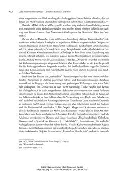 Bild der Seite - 412 - in Bauhaus in Wien? - Möbeldesign, Innenraumgestaltung und Architektur der Wiener Ateliergemeinschaft von Friedl Dicker und Franz Singer