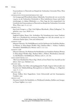 Bild der Seite - 446 - in Bauhaus in Wien? - Möbeldesign, Innenraumgestaltung und Architektur der Wiener Ateliergemeinschaft von Friedl Dicker und Franz Singer