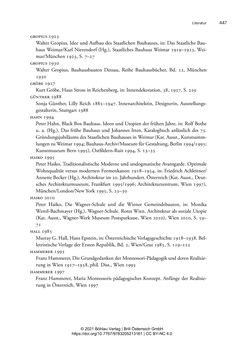 Bild der Seite - 447 - in Bauhaus in Wien? - Möbeldesign, Innenraumgestaltung und Architektur der Wiener Ateliergemeinschaft von Friedl Dicker und Franz Singer
