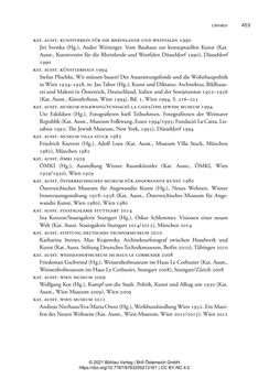 Bild der Seite - 453 - in Bauhaus in Wien? - Möbeldesign, Innenraumgestaltung und Architektur der Wiener Ateliergemeinschaft von Friedl Dicker und Franz Singer