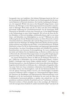 Image of the Page - 15 - in Die Baukunst des 13. Jahrhunderts in Österreich
