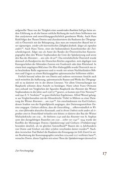 Image of the Page - 17 - in Die Baukunst des 13. Jahrhunderts in Österreich