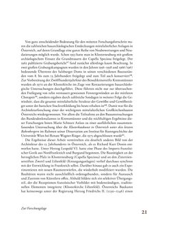 Image of the Page - 21 - in Die Baukunst des 13. Jahrhunderts in Österreich