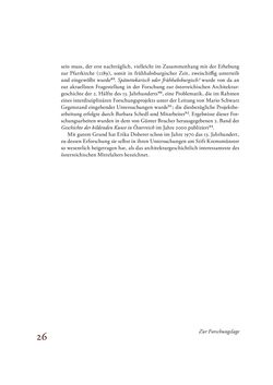Bild der Seite - 26 - in Die Baukunst des 13. Jahrhunderts in Österreich