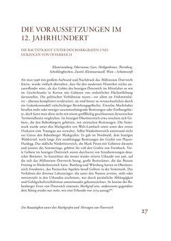 Image of the Page - 27 - in Die Baukunst des 13. Jahrhunderts in Österreich