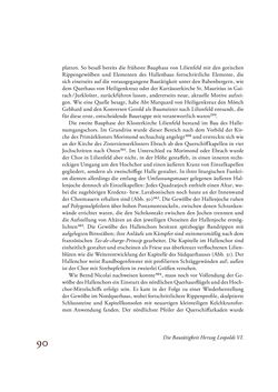 Bild der Seite - 90 - in Die Baukunst des 13. Jahrhunderts in Österreich