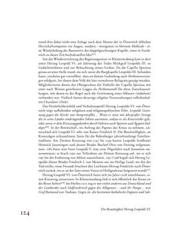 Image of the Page - 124 - in Die Baukunst des 13. Jahrhunderts in Österreich