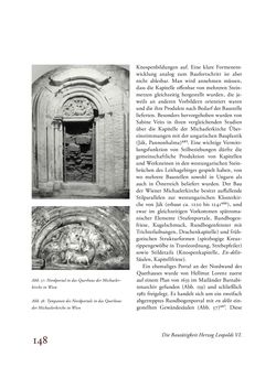 Image of the Page - 148 - in Die Baukunst des 13. Jahrhunderts in Österreich